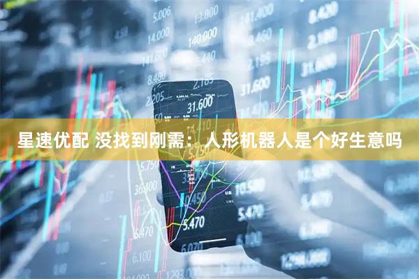 星速优配 没找到刚需：人形机器人是个好生意吗