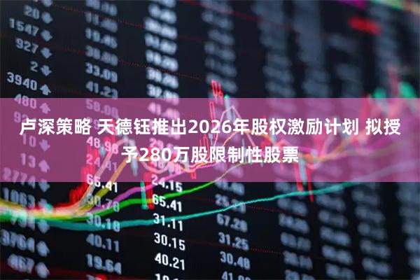 卢深策略 天德钰推出2026年股权激励计划 拟授予280万股限制性股票