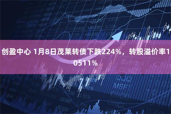 创盈中心 1月8日茂莱转债下跌224%,转股溢价率10511%