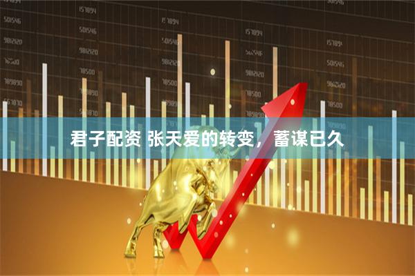 君子配资 张天爱的转变，蓄谋已久